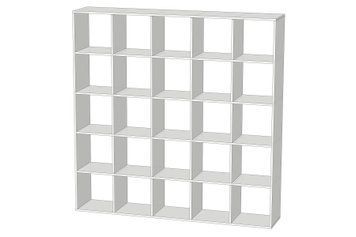 Модульный стеллаж FlexiCube-10 (Нимфея Альба, 1424х336х1776 мм) lst-lg-10-nmf-lb фото